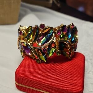 Watermelon Glass Bracelet